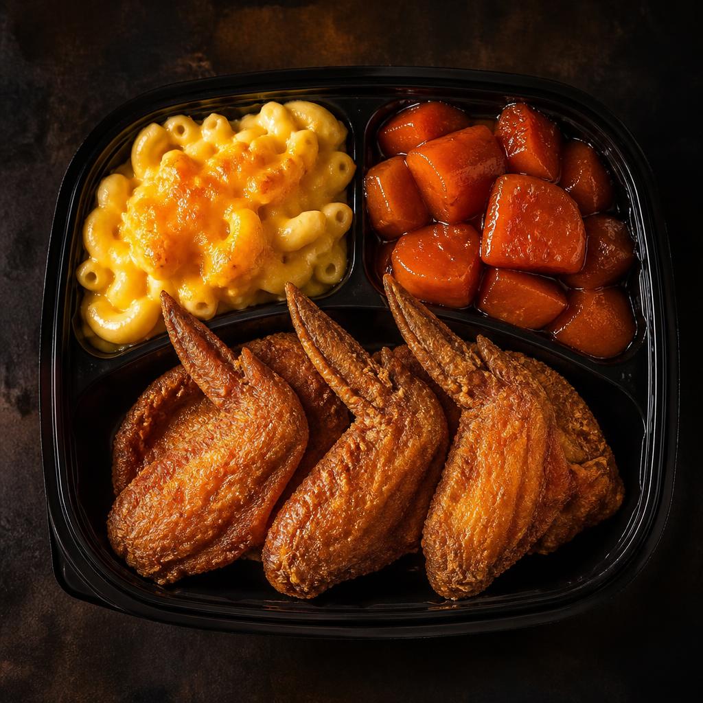 Fried Chicken Plate from GreenEats
